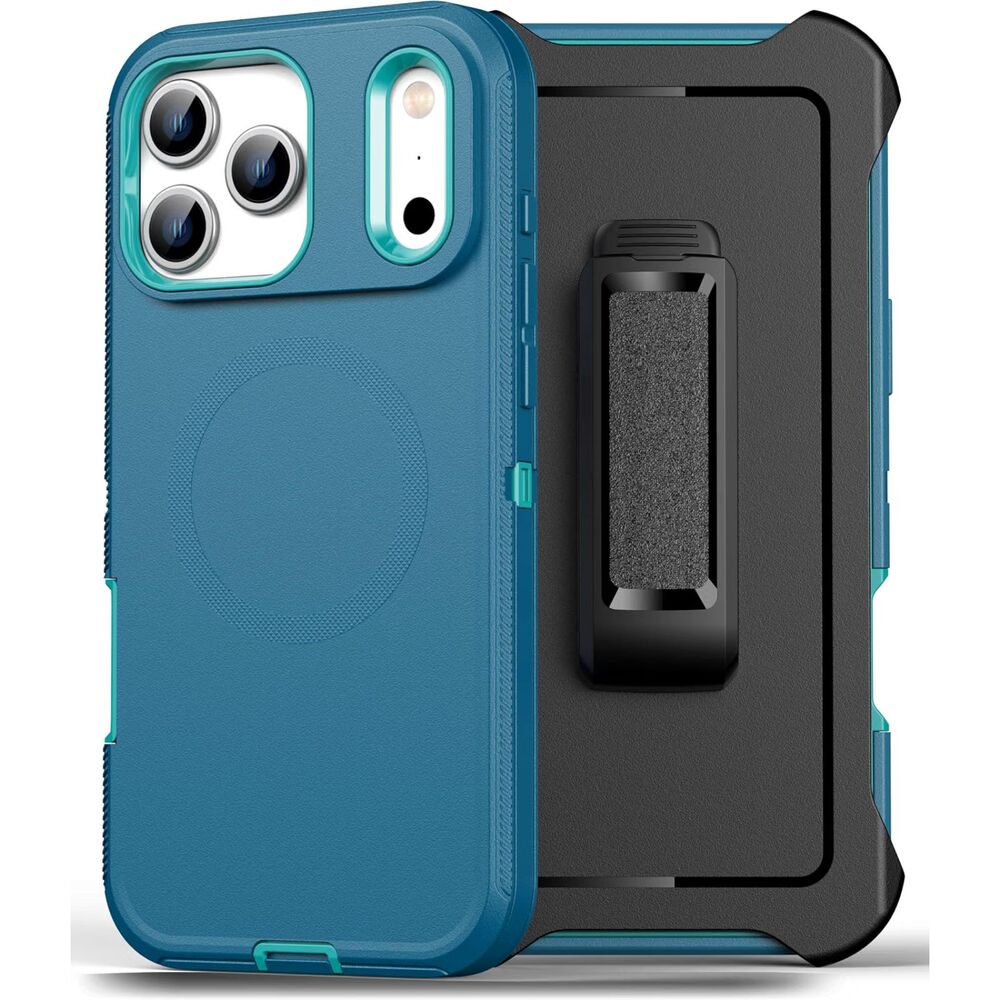 iPhone 17 Pro Max with belt Clip Holster, 2Screen Protectors, Case, 20K-206PH005